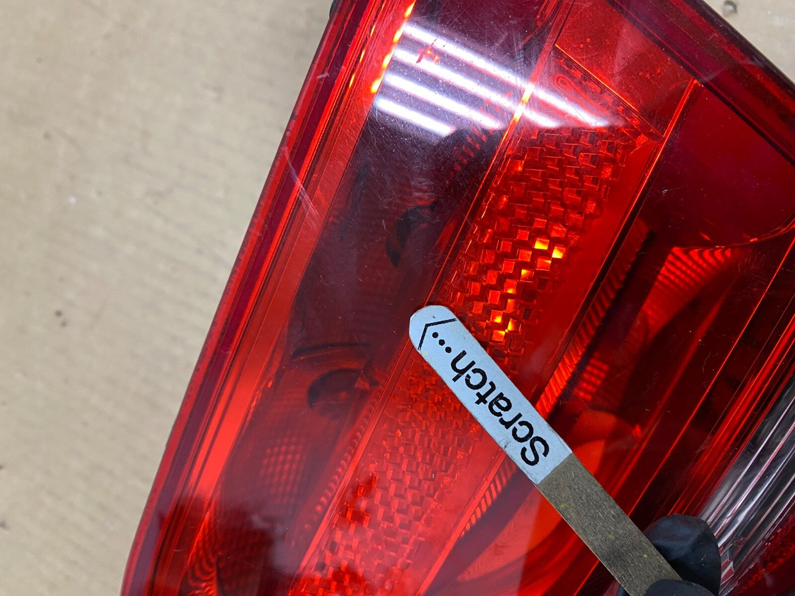 2009 2010 2011 2012 Audi A4 Sedan Right Passenger Inner Tail Light G9037 KC3