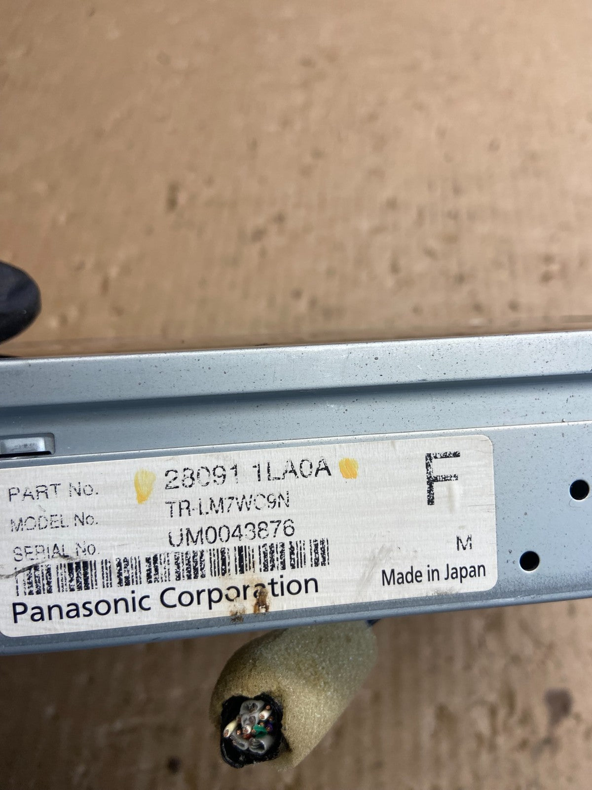 2011-2013 Nissan Pathfinder Radio Display Information Navigation Screen AE4158DG6