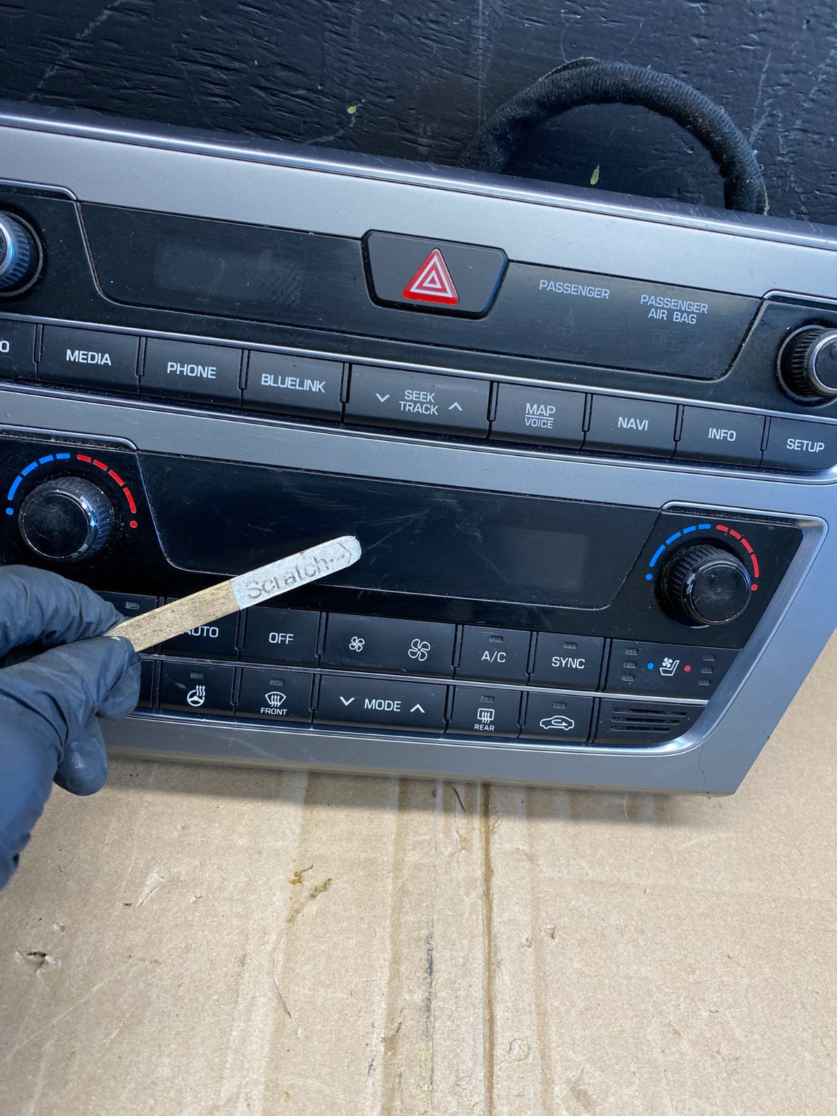 2015 to 2017 Hyundai Sonata Ac Heater Climate Control AB8787 DG1
