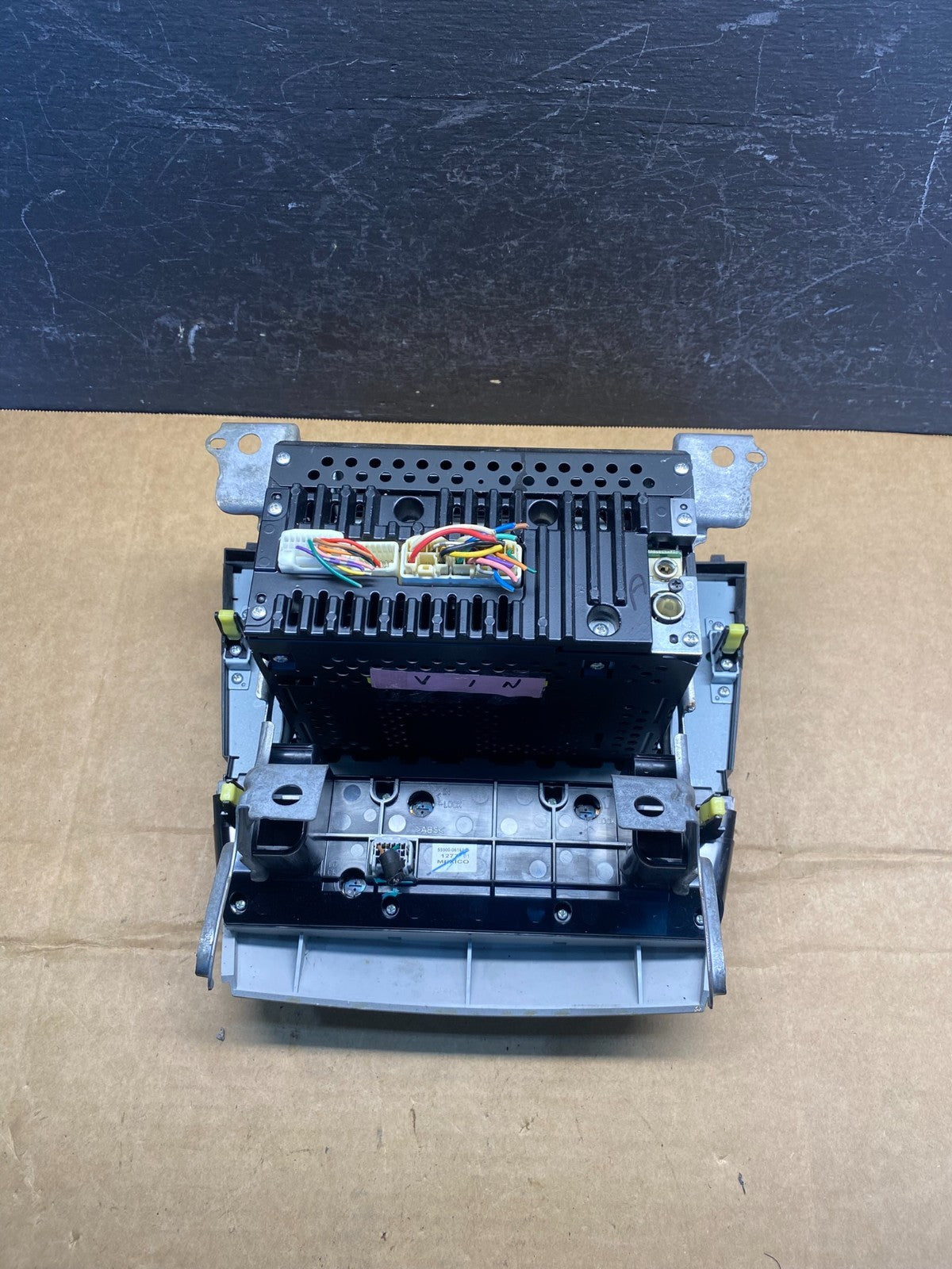 2007 to 2009 Toyota Camry Radio CD Player Climate Control Bezel AD7345 DG4