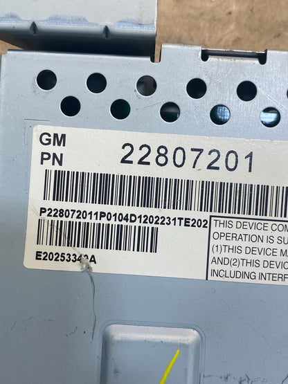 2010 - 2011 Chevrolet Equinox Radio Display Screen Information Dash Oe AF3892 DW4