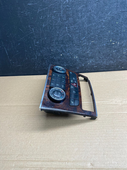 2007-2012 Mercedes X164 GL350 GL450 Climate Control Bezel Wood Switch af6559 DG1