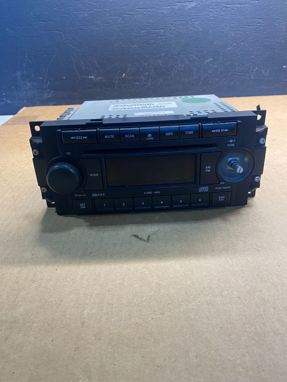 2005-2009 Chrysler Dodge Jeep Ram Radio CD MP3 Receiver AC6873 DG0