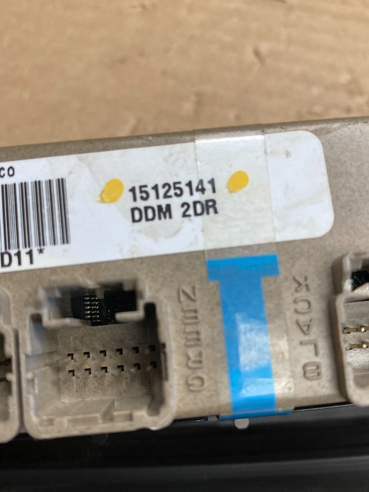 2003-2006 Chevrolet Silverado Driver Side Master Window Switch ag6268 DG4