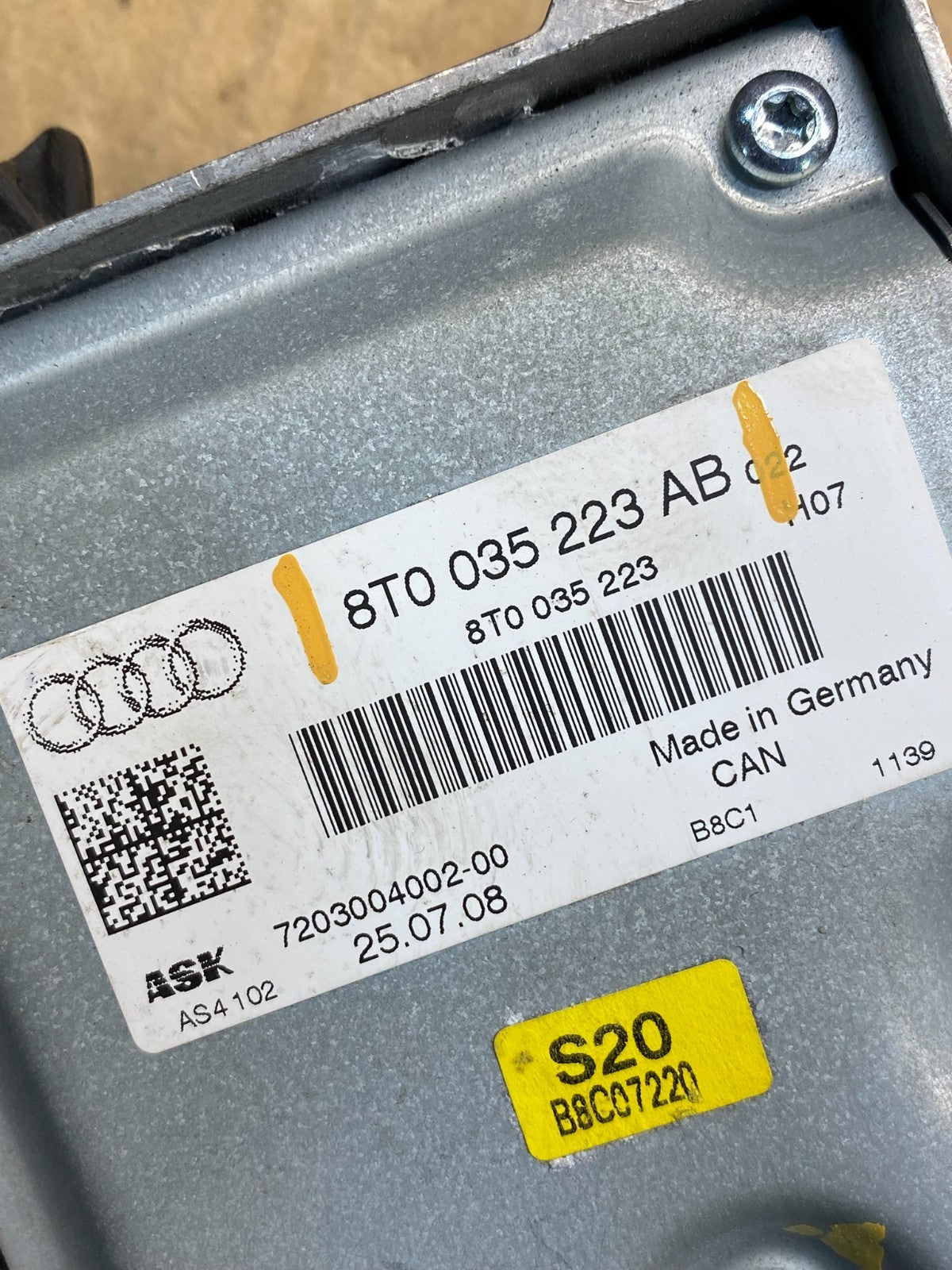 2008 to 2012 Audi A4 Bose Radio Stereo Amplifier Amp AI0276 DW2