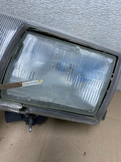 1986 to 1991 Mercedes-benz W126 Left Driver Side Halogen Headlight U6554 DW3
