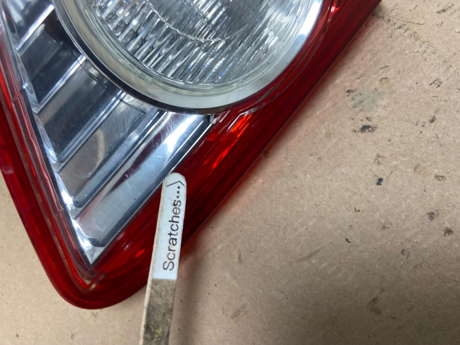 2011 2012 2013 Toyota Corolla Right Passenger Tail Light inner AF4848 LK3