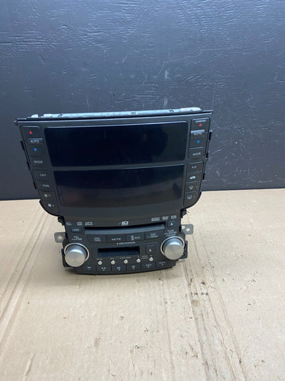 2007 2008 Acura TL Infomation Radio Climate Control OEM  AB8876 DG0
