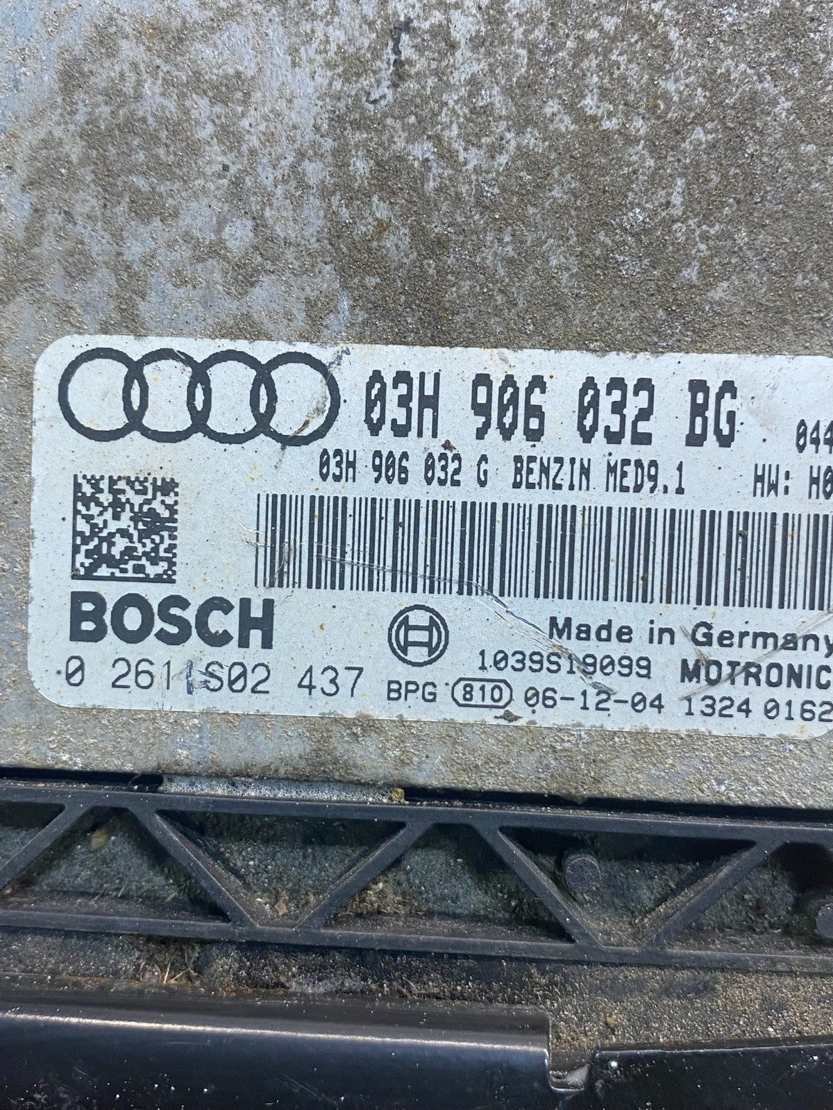 2007 2009 Audi Q7 3.6L Engine Computer Ecu Pcm Ecm Pcu AE7801 DW2