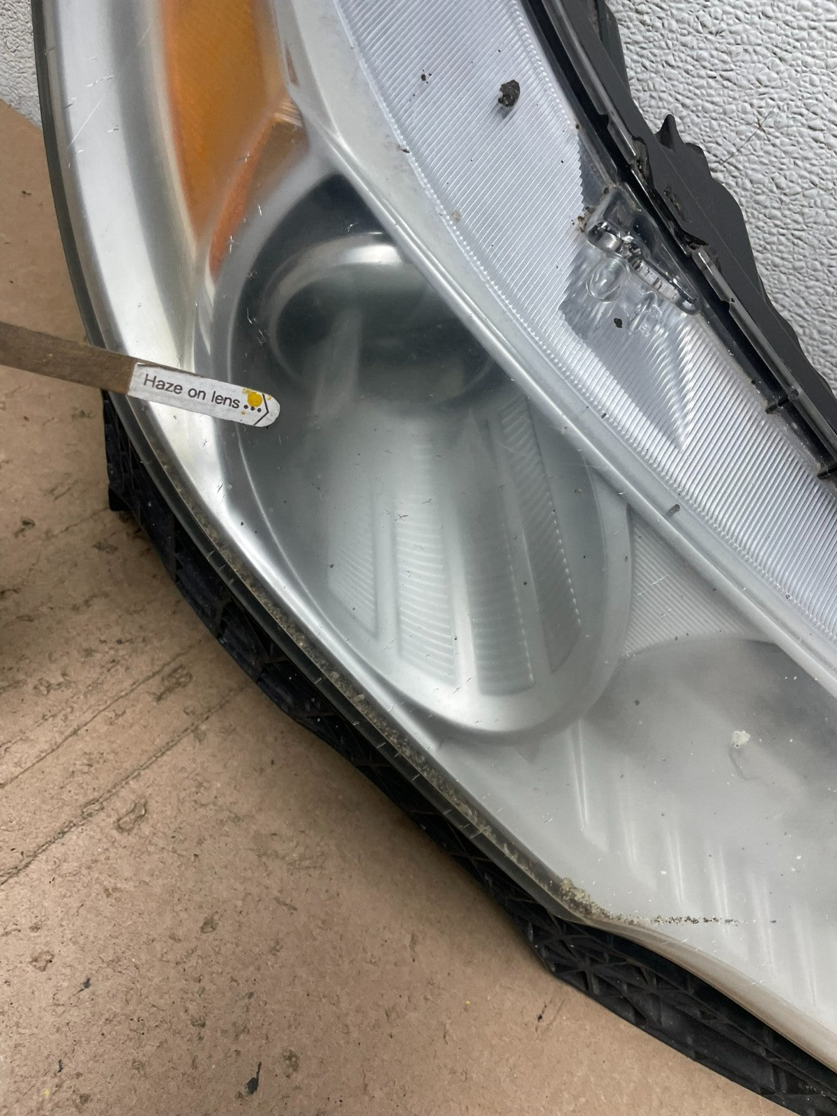 2012 to 2014 Acura TL Headlight Right Passenger Side Xenon HID Q4942 DW9