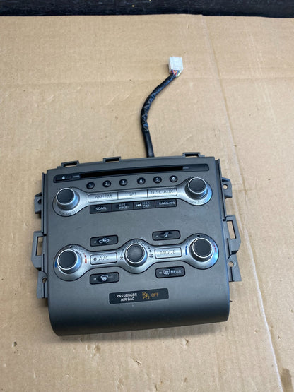 2009 Nissan Murano Temperature Climate A/C AC Control Panel AI3000 DG0
