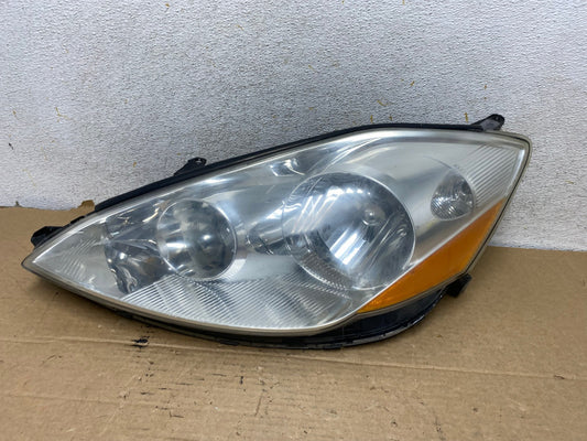 2006 to 2010 Toyota Sienna Left Driver Lh Side Headlight Halogen AH8066 LK0
