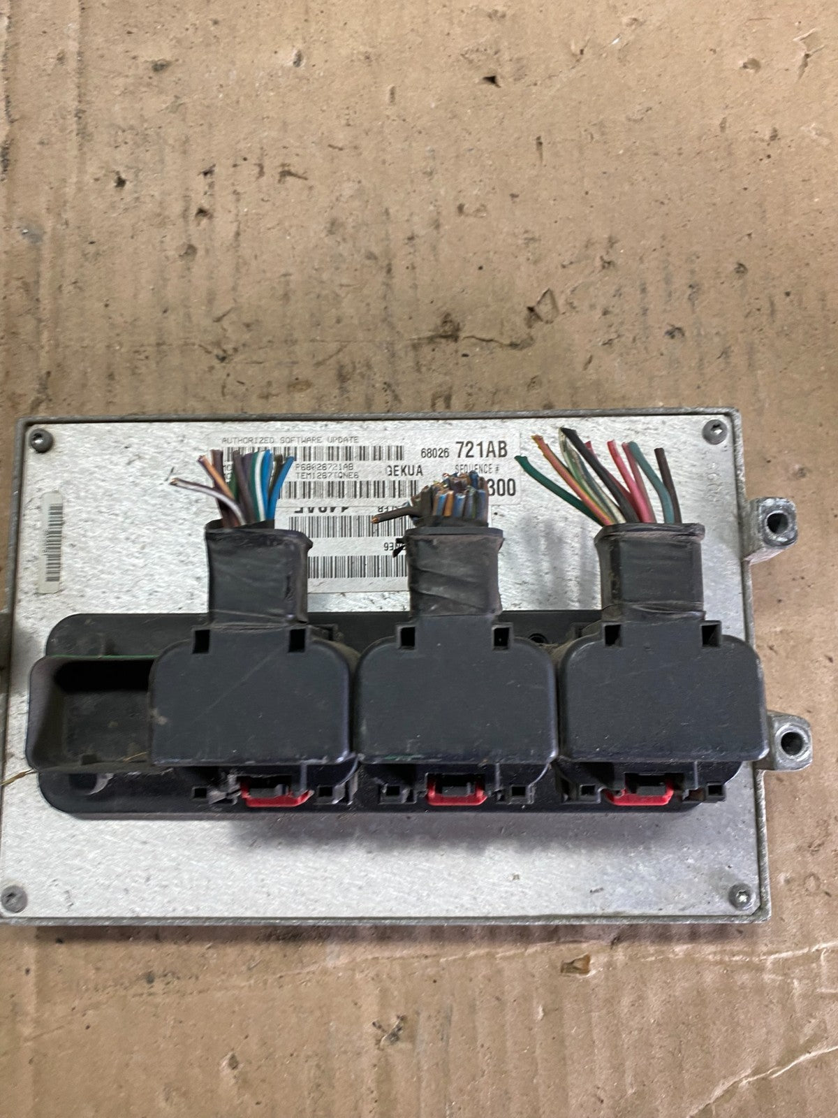 2007 Jeep Commander 4.7L Engine Computer ECM P68026721AB p0303 DG0