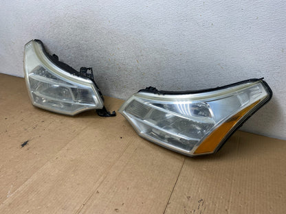 2008 2009 2010 2011 Ford Focus Left+Right Headlights Halogen AI8951 DW1
