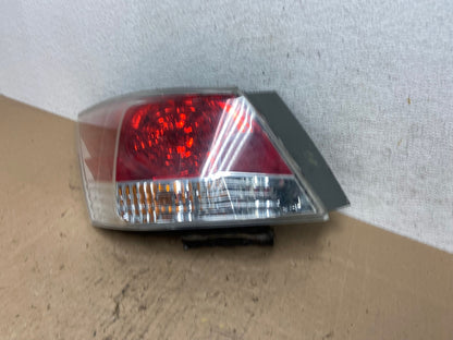 2008 to 2012 Honda Accord Sedan Tail light Left Driver LH Side AE6582 LK1