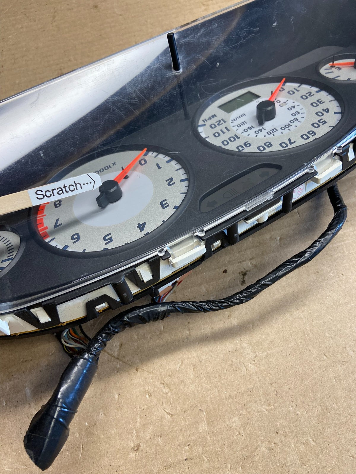 1998 to 2000 Nissan Pathfinder Speedometer Cluster Gauge AH13933