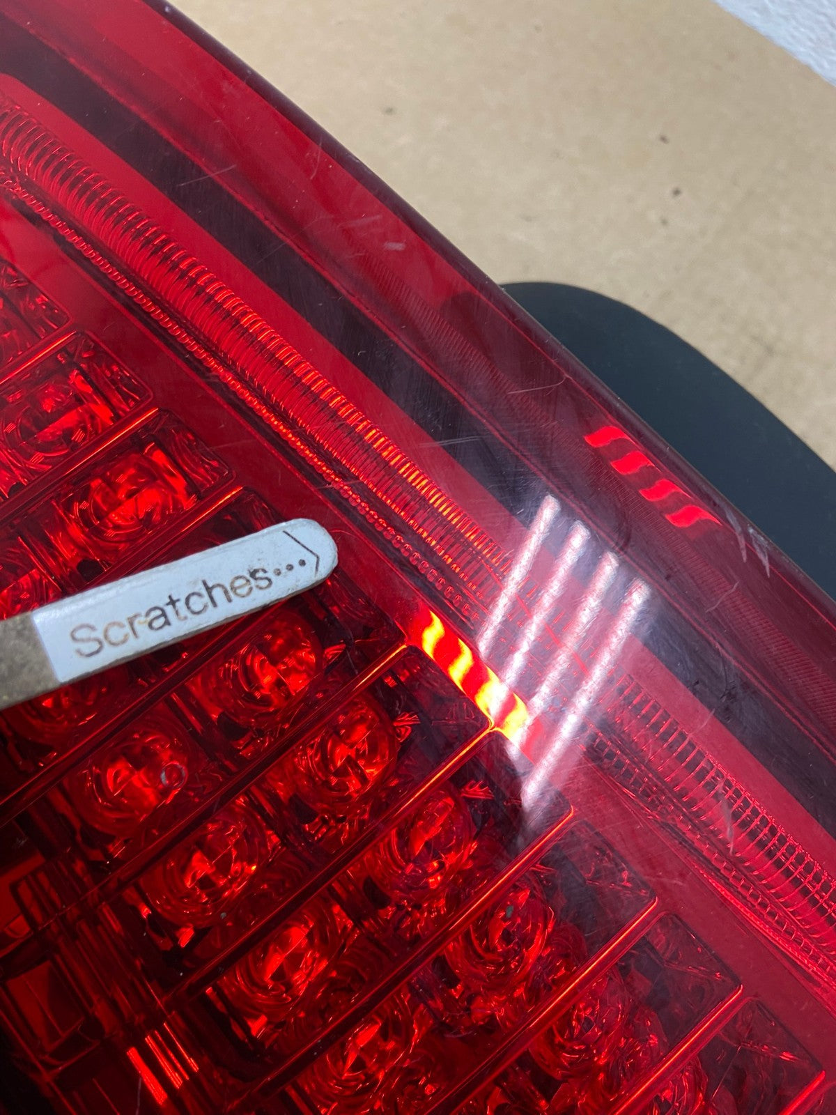 2008 to 2013 Cadillac CTS Left Driver Lh Side Led Side Tail light AF9883 LK3