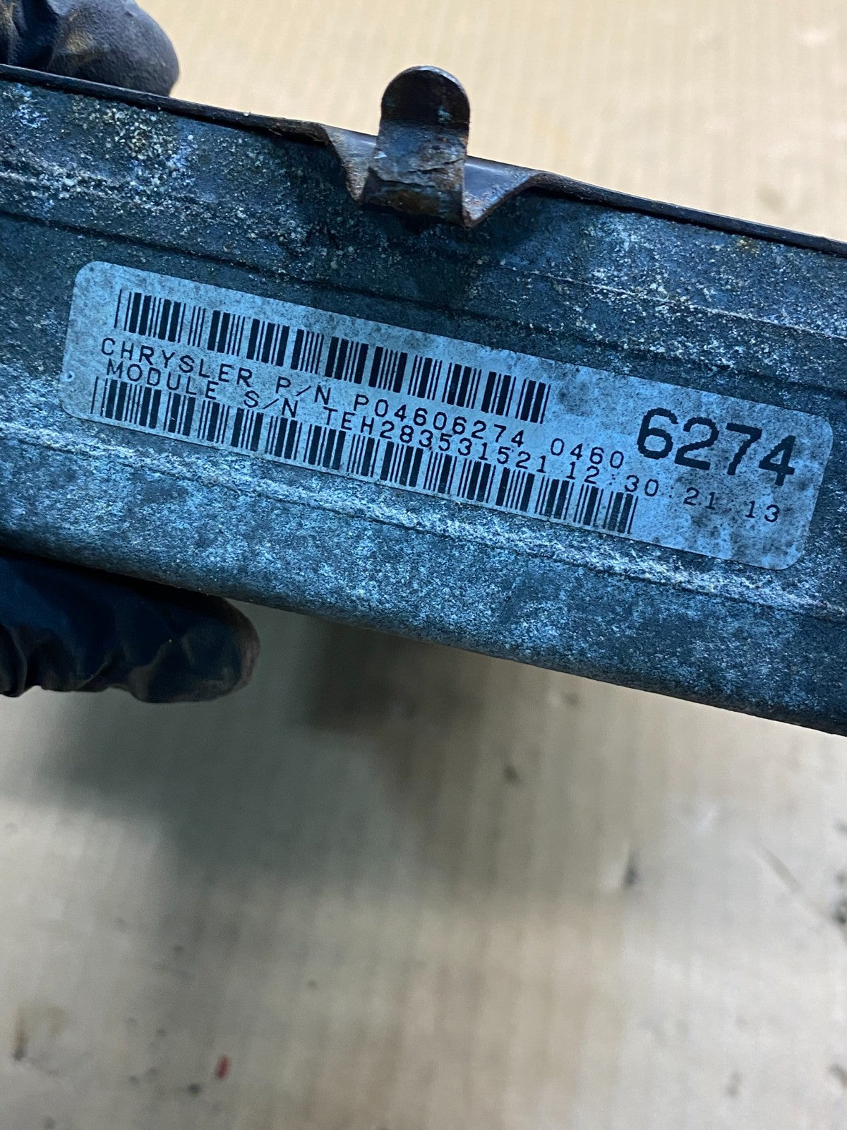 1996 Dodge Stratus Sebring Engine Computer Module ECU p04606274 AH7386 DG2