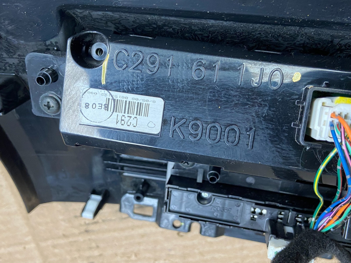 2008 2010 Mazda 5 Dash Audio Radio Clock Information Screen OEM y5230 DG6