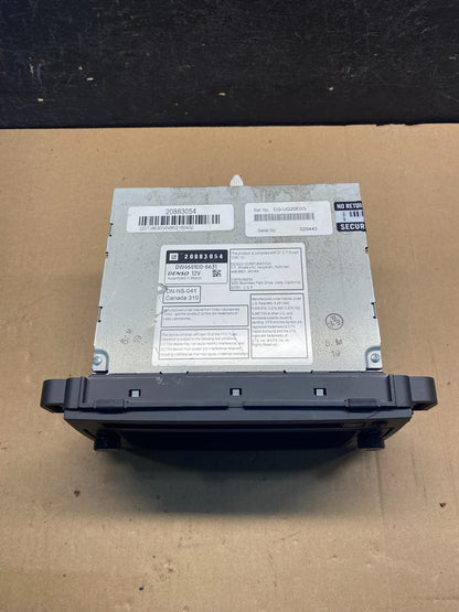 2009-2013 Chevrolet Tahoe AM FM Radio CD Player w Aux Bluetooth ae7398 DG3