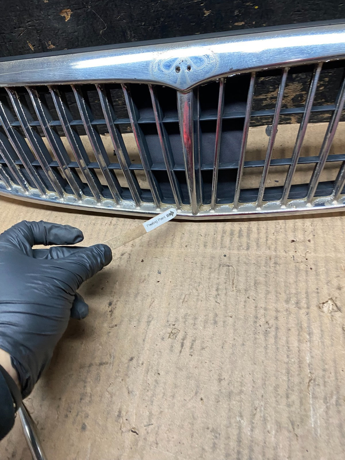 2000 to 2001 Infiniti i30 Front Upper Grill Grille OEM OEM u6421 DG7