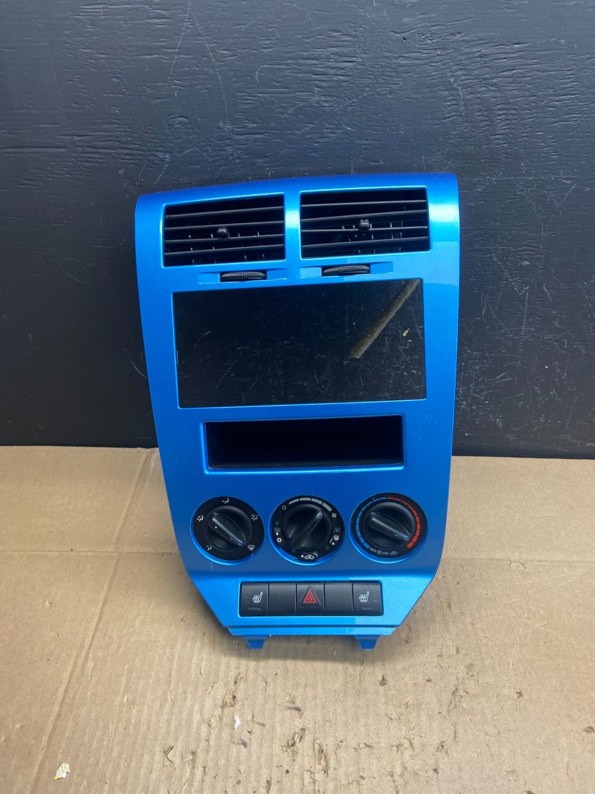 2007 to 2009 Dodge Caliber Dash Radio Center Bezel Climate Dash OEM ab9674 DG0