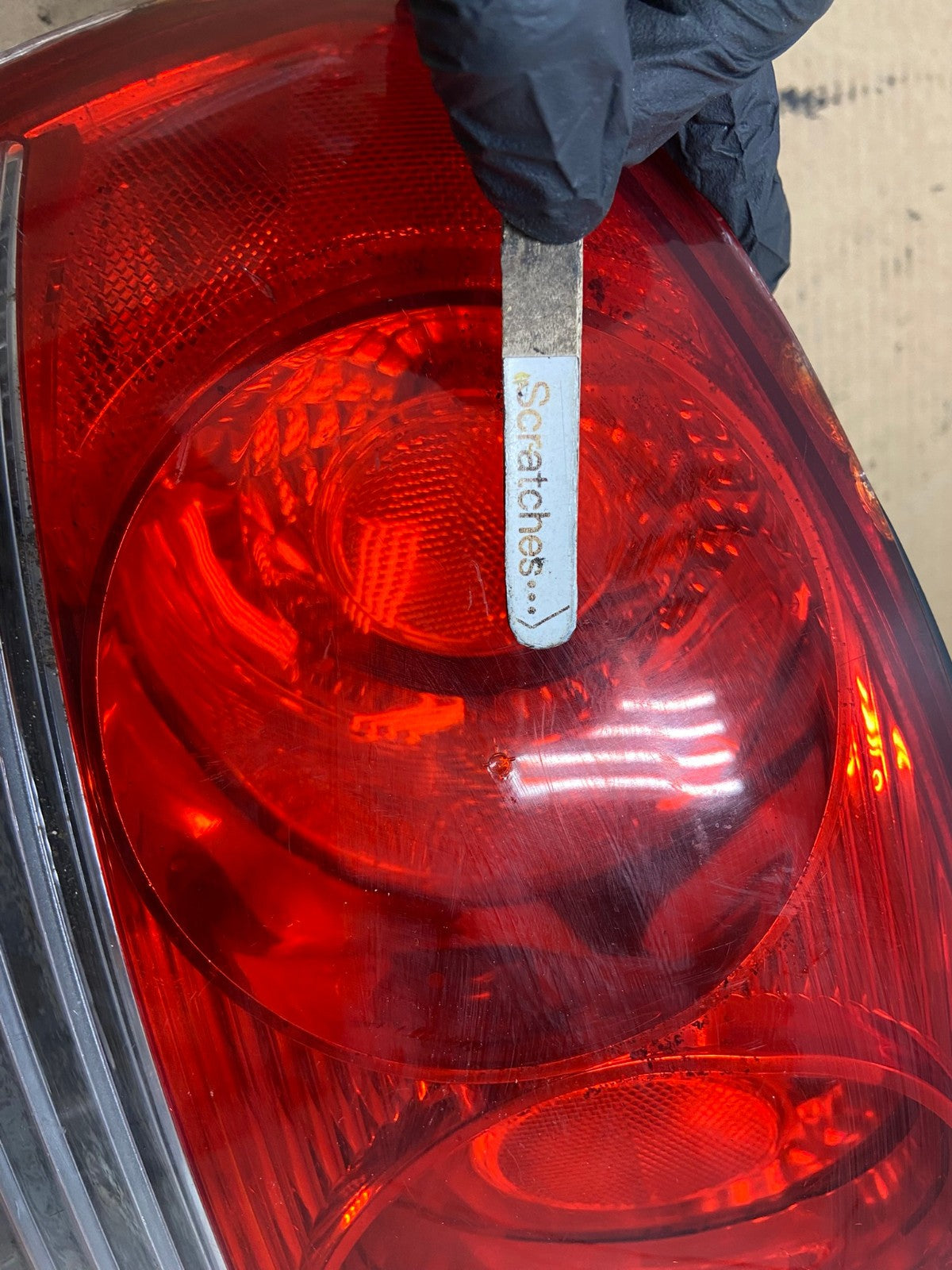 2002 to 2005 Hyundai Sonata Left Driver Lh Side Tail Light AH4061 LK3
