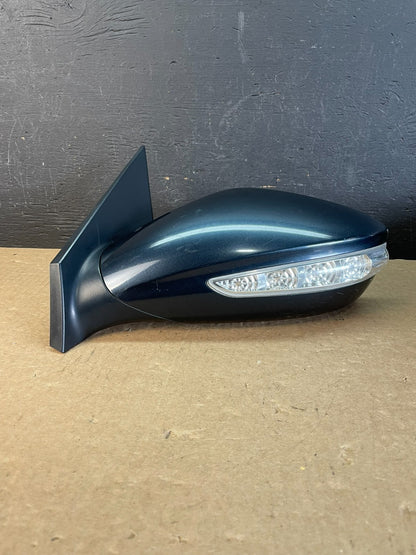 2011-2015 Hyundai Sonata Left Driver Side View Turn Sgn Door Mirror OE AD0339 DW0