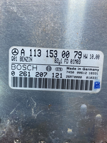2003 to 2006 Mercedes S430 SL500 ECU ECM Engine Control Module Unit OE ad7402 DG2