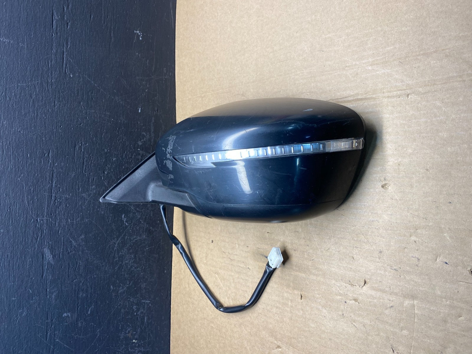 2014 to 2017 Nissan Rogue Left Driver LH W Door Mirror AC7180 DG0