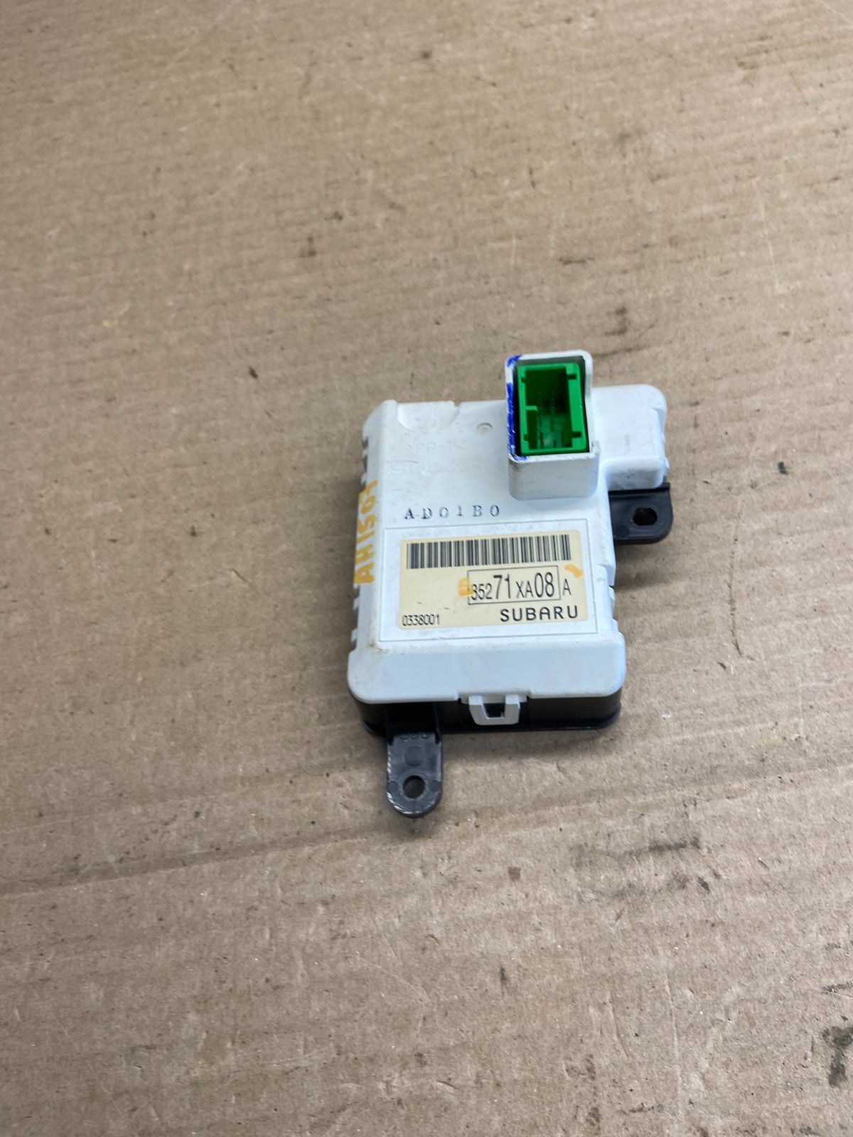 2008 2013 Subaru Tribeca Left Information Door Warning Display Screen AH1507 DG2