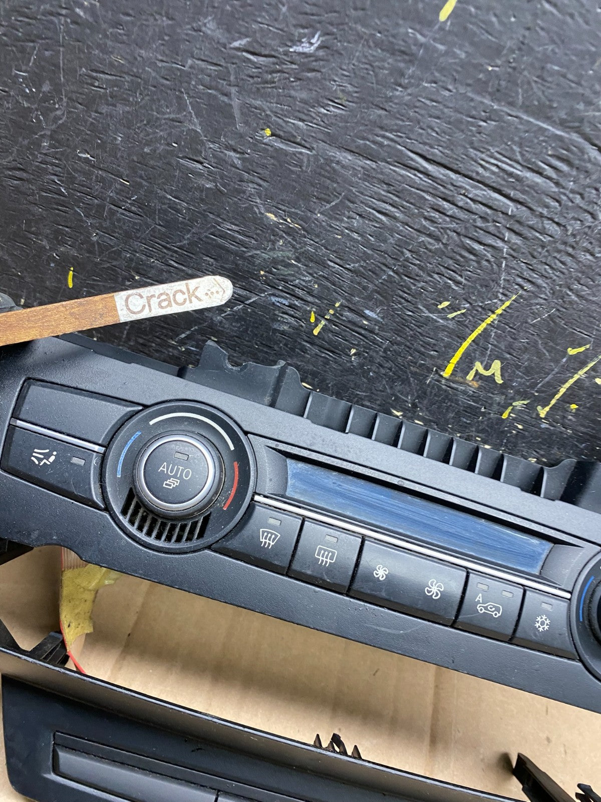 2007-2013 Bmw X5 AC Heater Climate Control Temperature Panel Trim Oem AA4696 DG1