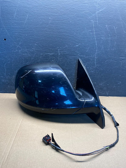 2007 to 2009 Audi Q7 Right Passenger Side Door View Power Mirror AE7676 DW0
