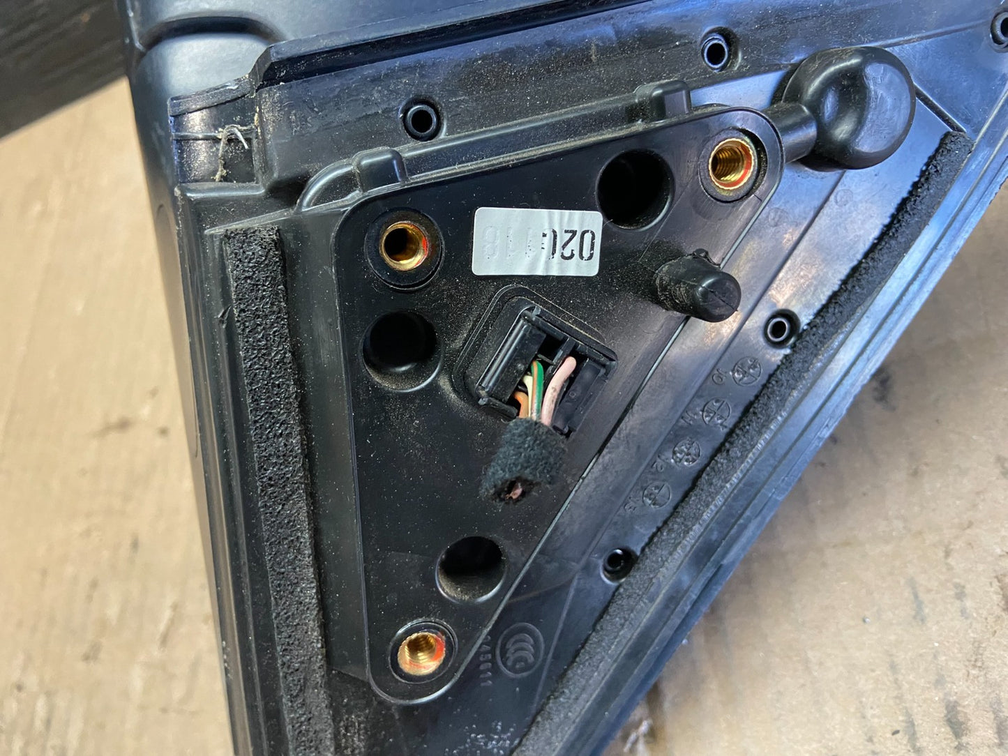 2012 to 2017 Hyundai Veloster Left Driver LH View Door Mirror OEM AB7780 MS5
