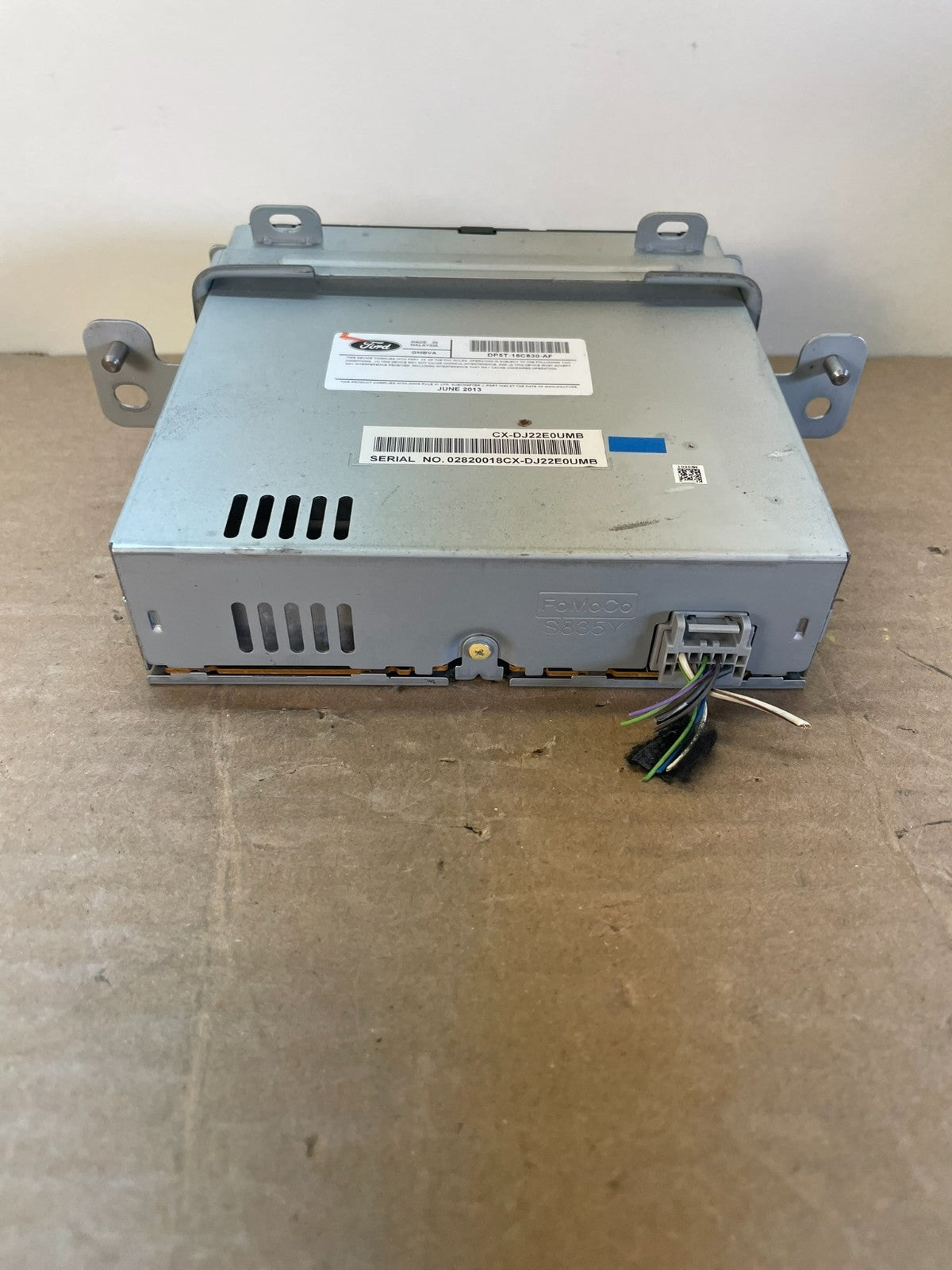 2013 2014 2015 2016 Lincoln MKZ Factory Radio Cd Mechanism Player ai0548 DG7