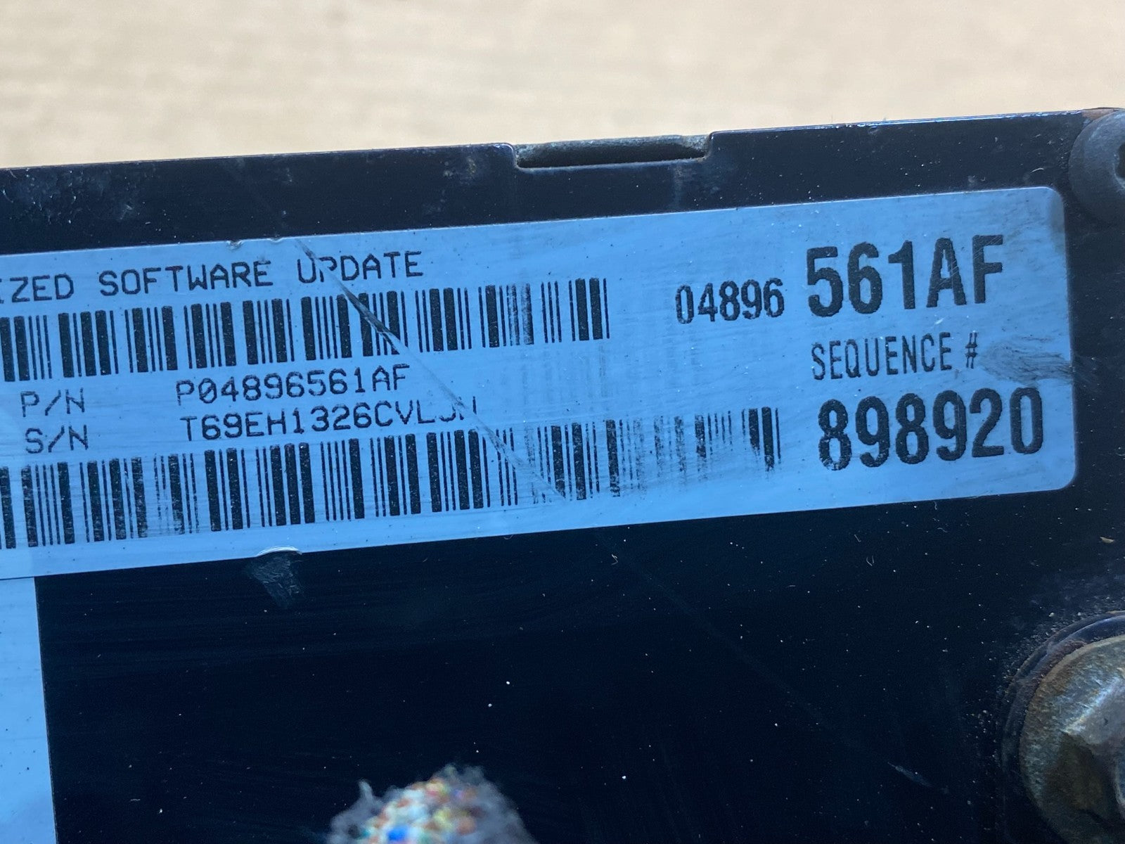 2006 Dodge Magnum Charger 300 3.5L Engine Control Unit ECU AD9805 DG2