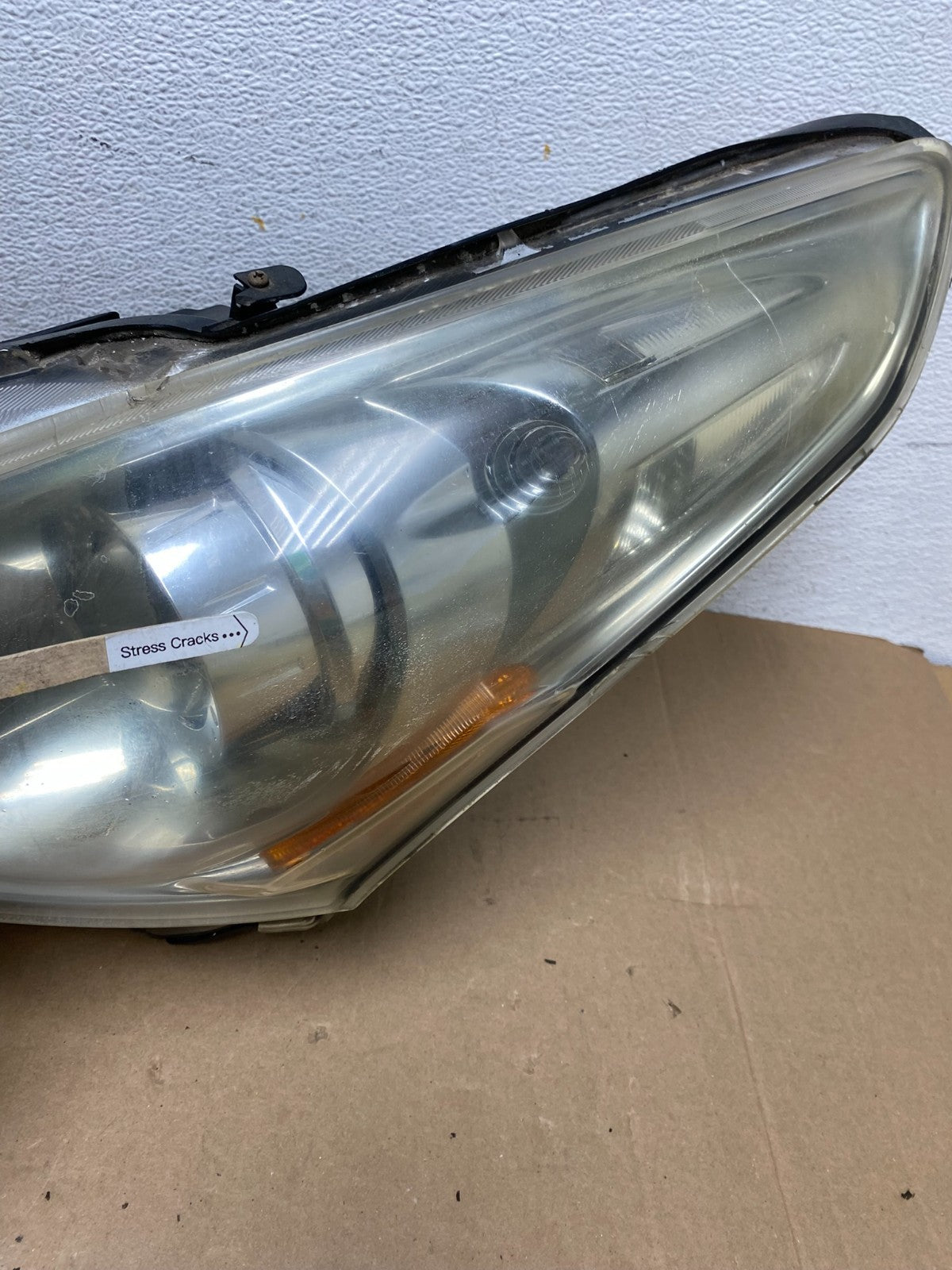 Sedan 4Door 2010 to 2013 Infiniti G37 Left Driver Headlight Xenon AD6421 DW4