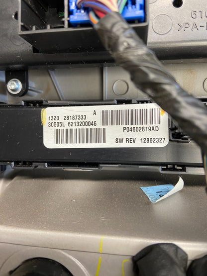 2008 2010 Dodge Avenger Center Dash A/C AC Climate Control Bezel Trim AH3577 DG4