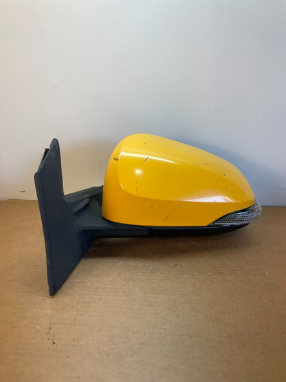 2012 to 2014 Toyota Prius C Left Driver View Door Turn Sgn Mirror af8852 DG0