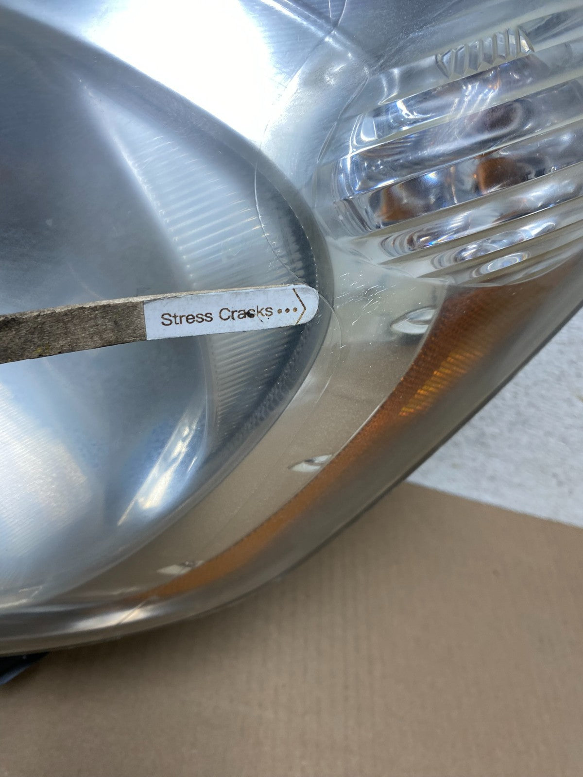 2009 to 2013 Honda Fit Left Driver LH Side Headlight Halogen AJ2360 DW4