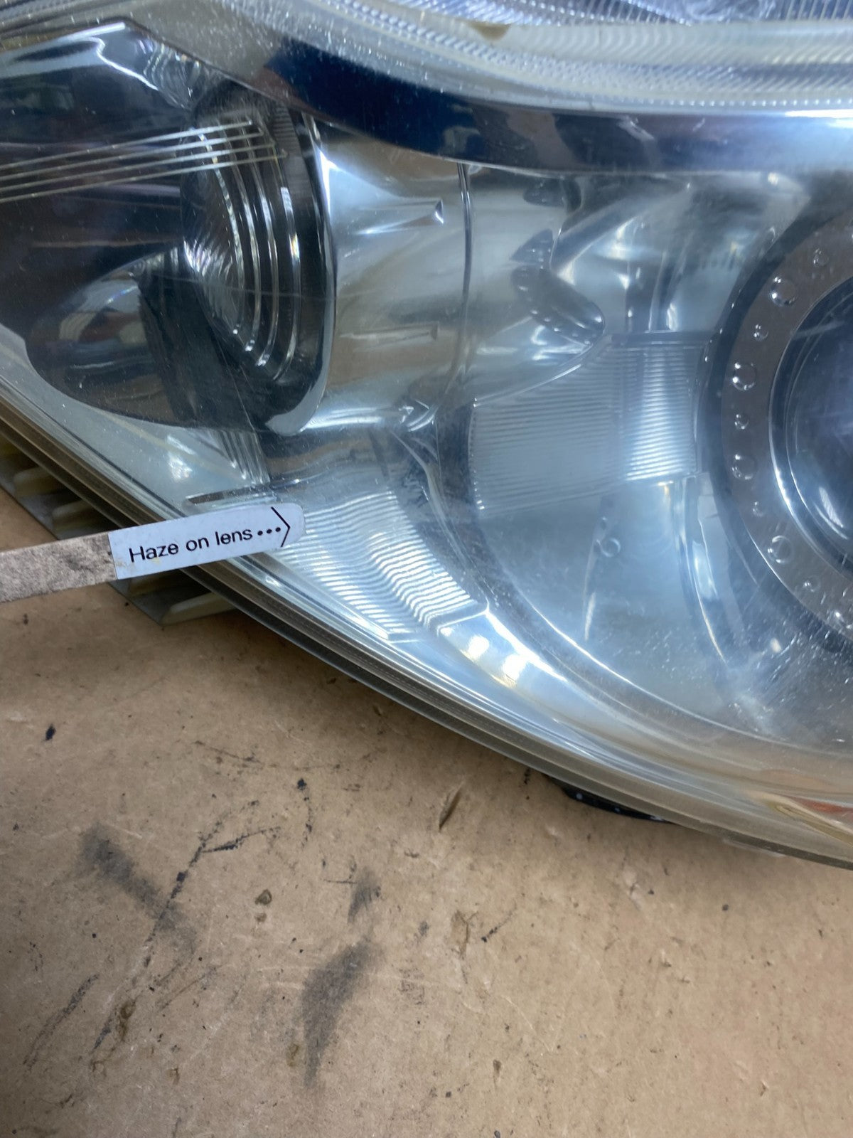 Sedan 4Door 2010 to 2013 Infiniti G37 Left Driver Headlight Xenon AD2760 DW5