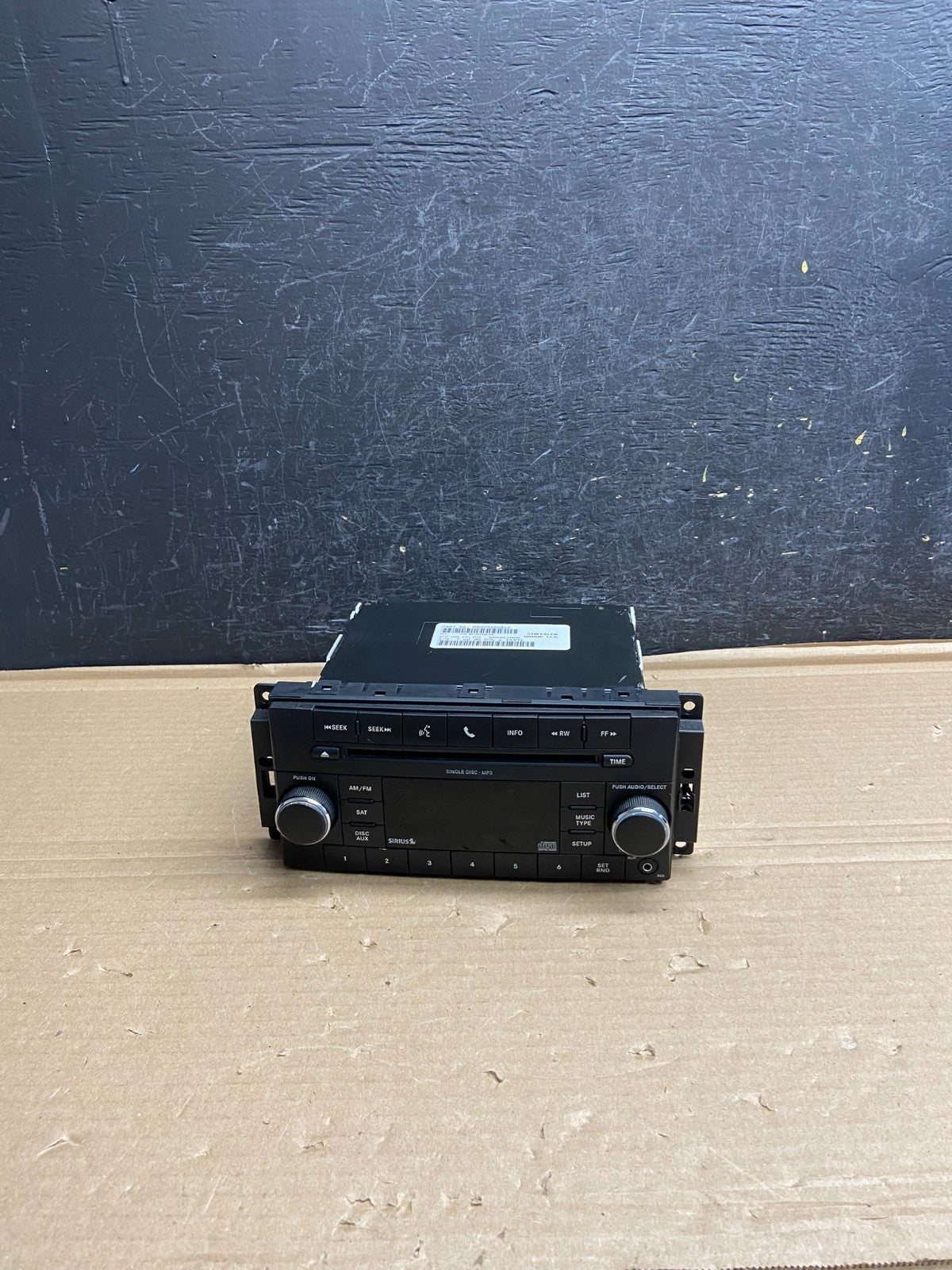 2007-2012 Chrysler Dodge Jeep Ram Radio CD MP3 AUX Receiver AG3832 DG0