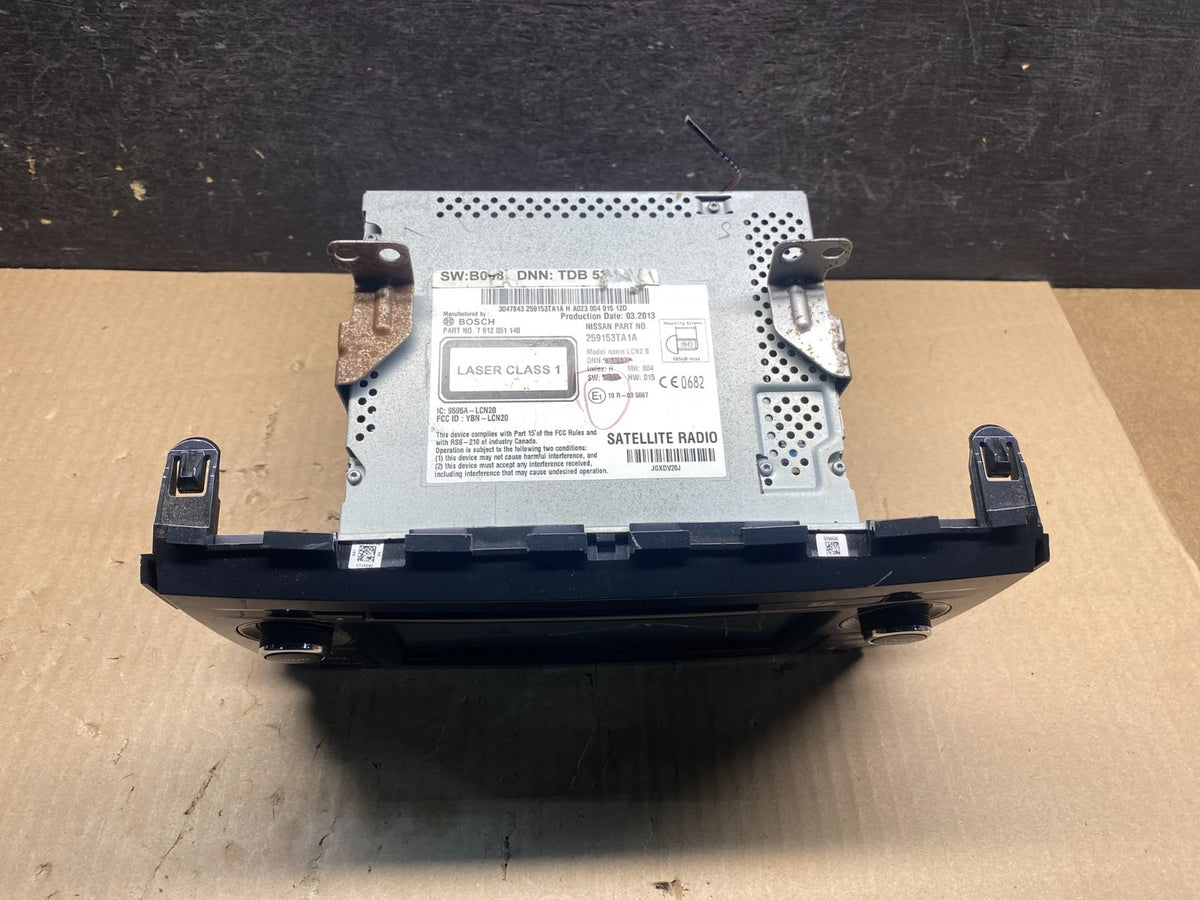 2013 to 2014 Nissan Altima Radio Screen Receiver AM-FM CD Player AI4790 DG4