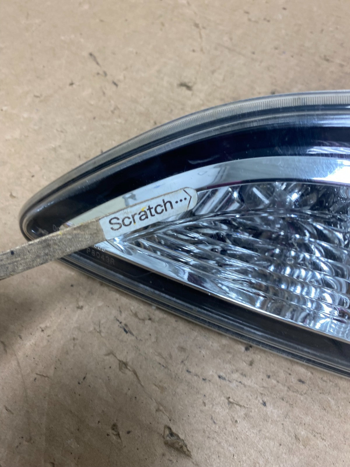 Sedan 2010-2013 Mazda 3 Right Passenger RH Side Inner Tail Light OEM P4224 DW3