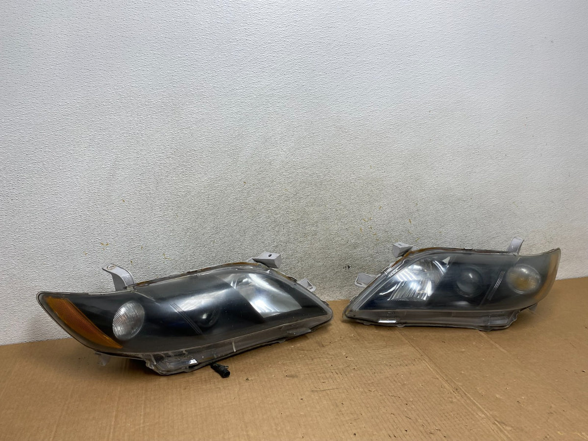 2007 2008 2009 Toyota Camry Left+Right Set Side Headlights AI4464 DW2