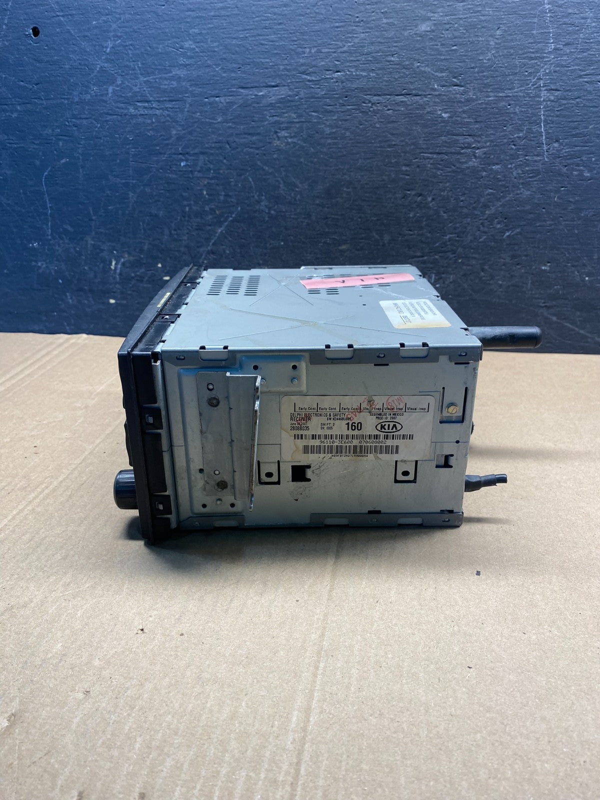 2007 2008 2009 Kia Sorento AM/FM CD Player Radio AE7510 DG1