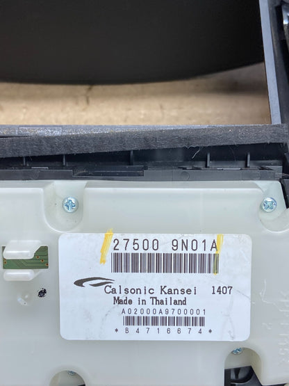 2009-2014 Nissan Maxima Center Console Climate Control Radio Bezel ah3771 DG7