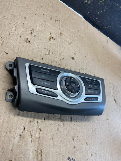 2009-2014 Nissan Murano AM FM Radio CD Control Panel ab2282 DG1