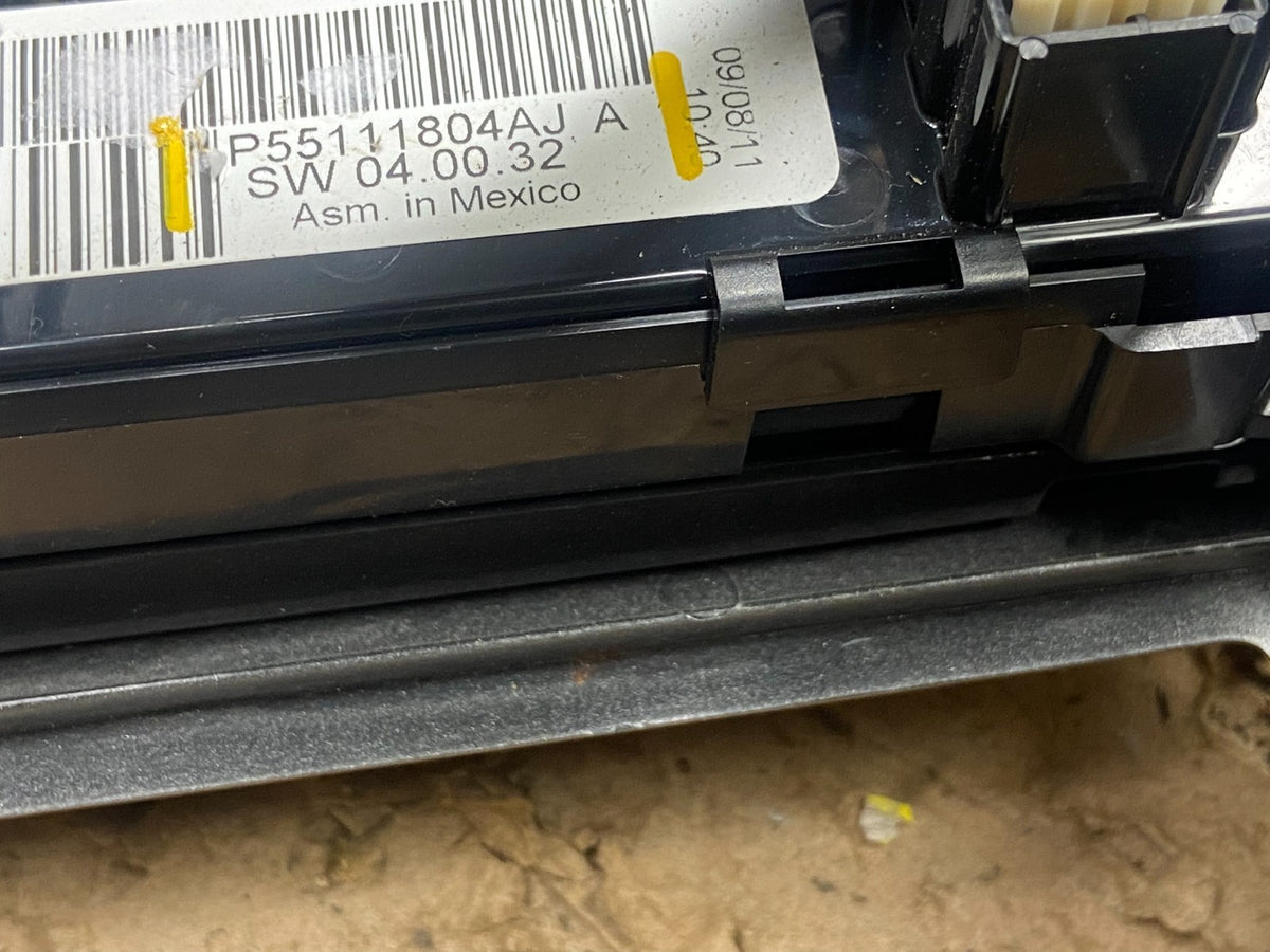 2008-2010 Dodge Grand Caravan Radio Bezel Climate Control AC Heater T8808 DG6