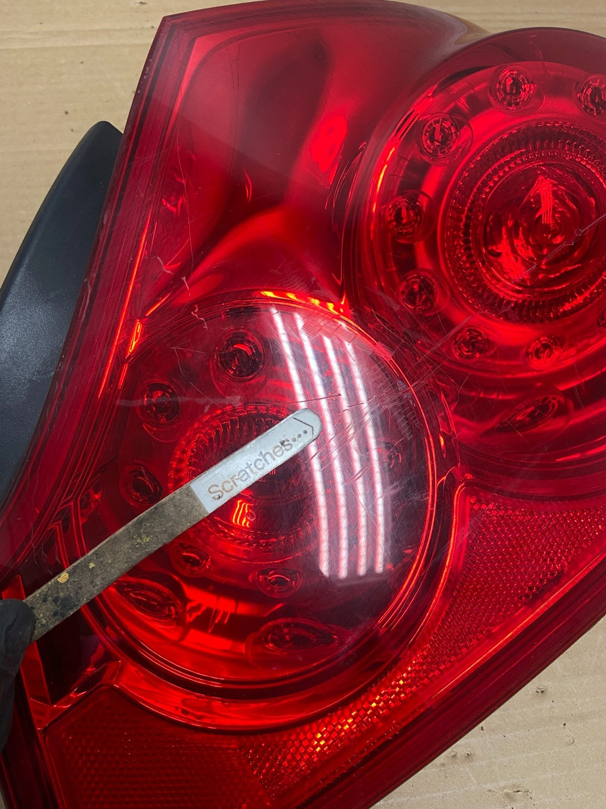 2007 to 2013 Infiniti G35 G37 Sedan Right Passenger Rh Tail Light AG8858 DW3